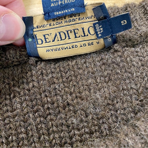 Pendleton Alpaca and Wool Sweater Large - Picture 10 of 10
